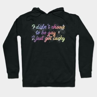 Lucky to be Gay Hoodie